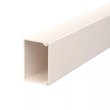 OBO 6026869 WDK30045CW Fali És Mennyezeti Csatorna fenékperforálással 30x45x2000mm krémfehér PVC