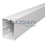   OBO 6027113 WDK60090LGR Fali És Mennyezeti Csatorna fenékperforálással 60x90x2000mm világosszürke PVC