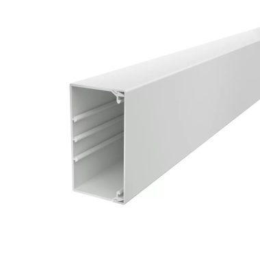 OBO 6027121 WDK60110LGR Fali És Mennyezeti Csatorna fenékperforálással 60x110x2000mm világosszürke PVC