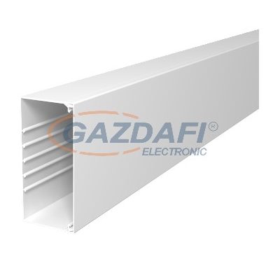 OBO 6027229 WDK80170LGR Fali És Mennyezeti Csatorna fenékperforálással 80x170x2000mm világosszürke PVC