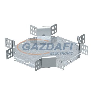 OBO 6043615 RK 610 FS Keresztidom vízszintes, sarokösszekötővel 60x100mm szalaghorganyzott acél