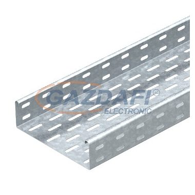 OBO 6055516 MKS 605 FT Kábeltálca Mks perforált 60x50x3000mm merítetten tűzihorganyzott acél