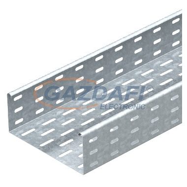 OBO 6057101 MKS 810 FS Kábeltálca Mks perforált, összekötővel 85x100x3000mm szalaghorganyzott acél