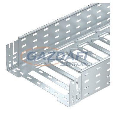 OBO 6059156 MKSM 110 FS Mksm Kábeltálca gyorsösszekötővel, perforált 110x100x3050mm szalaghorganyzott acél