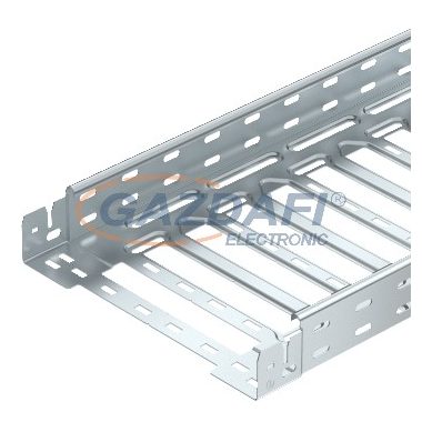 OBO 6059458 SKSM 615 FS Sksm Kábeltálca gyorsösszekötővel, perforált 60x150x3050mm szalaghorganyzott acél