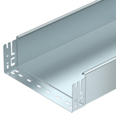 OBO 6059853 SKSMU 110 FT Sksmu Kábeltálca gyorsösszekötővel, perforálatlan 110x100x3050mm merítetten tűzihorganyzott acél