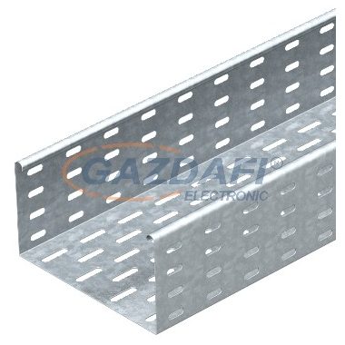 OBO 6060641 MKS 130 FT Kábeltálca Mks perforált 110x300x3000mm merítetten tűzihorganyzott acél