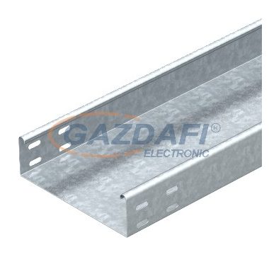 OBO 6063209 MKSU 630 FS Kábeltálca Mksu perforálás nélkül, összekötőfurattal 60x300x3000mm szalaghorganyzott acél