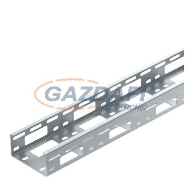 OBO 6075304 AZK 100 VA4301 Az-Szerelőcsatorna perforált 50x100x3000mm rozsdamentes acél