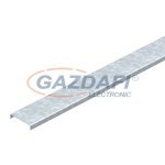   OBO 6080239 AZDU 100 DD Fedél Perforálás Nélkül AZ-szerelőcsatornához 103x3000mm acél, cink-alumínium bevonat