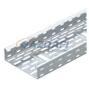 OBO 6085032 DKS 620 FS Kábeltálca Dks perforált, padlóátvezetővel 60x200x3000mm szalaghorganyzott acél