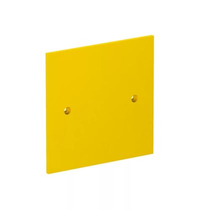   OBO 6109842 VH-P1 Fedlap VH, vaklemez 95x95mm sárga poliamid
