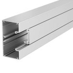   OBO 6112400 GA-53100RW Parapet Csatorna Rapid 45-2 egyrekeszes, alumínium 53x100x2000mm hófehér alumínium