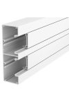 OBO 6112600 GA-53165RW Parapet Csatorna Rapid 45-2 kétrekeszes, 53x165x2000mm hófehér alumínium