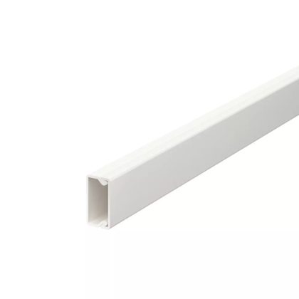   OBO 6150764 WDK10020RW Fali És Mennyezeti Csatorna fenékperforálással 10x20x2000mm hófehér PVC