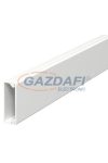 OBO 6150772 WDK10030CW Fali És Mennyezeti Csatorna fenékperforálással 10x30x2000mm krémfehér PVC