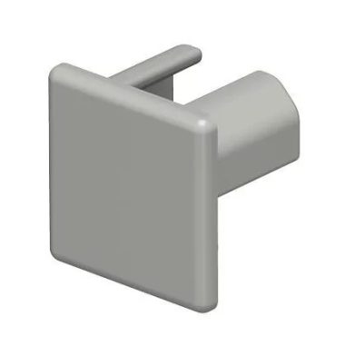 OBO 6158706 WDK HE20020GR Véglezáróelem 20x20mm kőszürke PVC