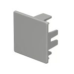   OBO 6158773 WDK HE40040GR Véglezáróelem 40x40mm kőszürke PVC