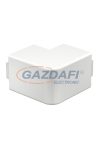 OBO 6160905 WDK HA60060CW Külső Sarokfedél 60x60mm krémfehér PVC