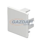   OBO 6162592 WDK HE40040CW Véglezáróelem 40x40mm krémfehér PVC