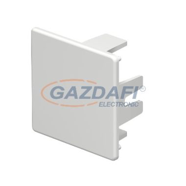 OBO 6162592 WDK HE40040CW Véglezáróelem 40x40mm krémfehér PVC