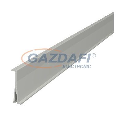 OBO 6175500 WDKH-TW40GR Válaszfal halogénmentes 15x28x2000mm világosszürke Polikarbonát/Akrilnitril-butadién-sztirol