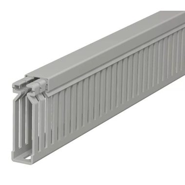 OBO 6178026 LK4 60015 Vezetékrendező Csatorna 60x15x2000mm kőszürke PVC