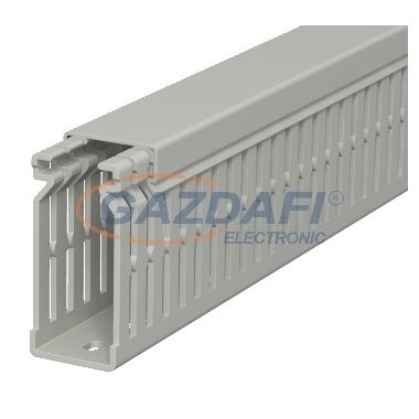 OBO 6178203 LK4 N 60025 Vezetékrendező Csatorna 60x25x2000mm kőszürke PVC