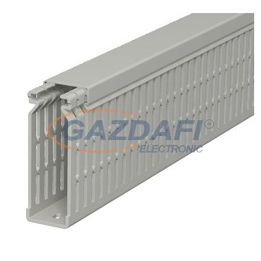 OBO 6178225 LK4 N 80025 Vezetékrendező Csatorna 80x25x2000mm kőszürke PVC