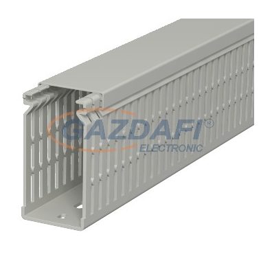 OBO 6178227 LK4 N 80040 Vezetékrendező Csatorna 80x40x2000mm kőszürke PVC