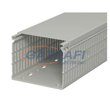 OBO 6178233 LK4 N 80100 Vezetékrendező Csatorna 80x100x2000mm kőszürke PVC