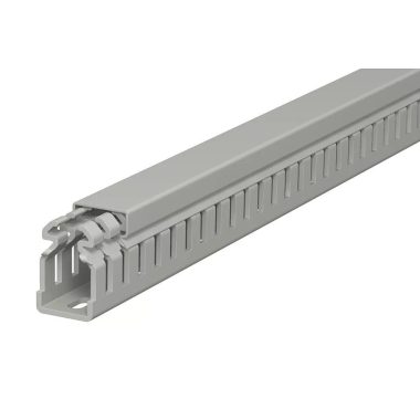 OBO 6178305 LKV 37025 Vezetékrendező Csatorna 37,5x25x2000mm kőszürke PVC