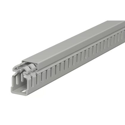   OBO 6178305 LKV 37025 Vezetékrendező Csatorna 37,5x25x2000mm kőszürke PVC