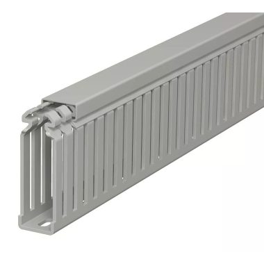 OBO 6178320 LKV 75025 Vezetékrendező Csatorna 75x25x2000mm kőszürke PVC