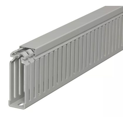   OBO 6178320 LKV 75025 Vezetékrendező Csatorna 75x25x2000mm kőszürke PVC