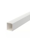 OBO 6191096 WDK30030RW Fali És Mennyezeti Csatorna fenékperforálással 30x30x2000mm hófehér PVC