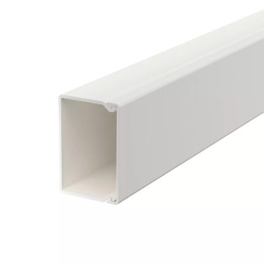 OBO 6191118 WDK30045RW Fali És Mennyezeti Csatorna fenékperforálással 30x45x2000mm hófehér PVC