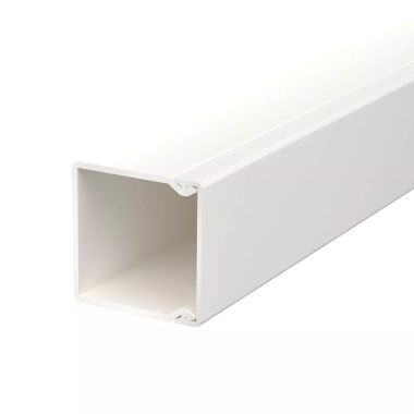 OBO 6191126 WDK40040RW Fali És Mennyezeti Csatorna fenékperforálással 40x40x2000mm hófehér PVC