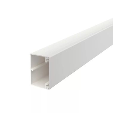 OBO 6191134 WDK40060RW Fali És Mennyezeti Csatorna fenékperforálással 40x60x2000mm hófehér PVC