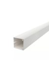 OBO 6191193 WDK60060RW Fali És Mennyezeti Csatorna fenékperforálással 60x60x2000mm hófehér PVC