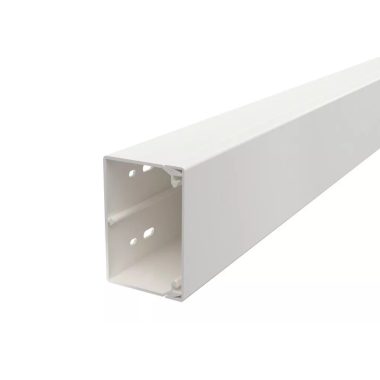 OBO 6191207 WDK60090RW Fali És Mennyezeti Csatorna fenékperforálással 60x90x2000mm hófehér PVC