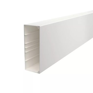 OBO 6191304 WDK80170RW Fali És Mennyezeti Csatorna fenékperforálással 80x170x2000mm hófehér PVC