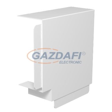 OBO 6193021 WDK HF80170RW Idomfedél 80x170mm hófehér PVC