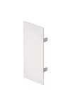 OBO 6193399 WDK HE100230RW Véglezáróelem 100x230mm hófehér PVC