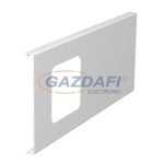   OBO 6194044 D2-1 130RW Felső Rész egyférőhelyes szerelvényhez 130x300mm hófehér PVC