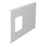   OBO 6194060 D2-1 170RW Felső Rész egyférőhelyes szerelvényhez 170x300mm hófehér PVC