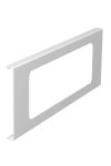 OBO 6194184 D2-3 110RW Felső Rész háromférőhelyes szerelvényhez 110x300mm hófehér PVC