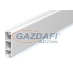   OBO 6199202 SKL-70DRW Padlószegély-Csatorna tömítőajakkal 70x20x2000mm hófehér PVC