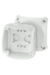 HENSEL KF 0200 H Weatherproof cable junction box, 93x93x62 mm, IP66 / 67