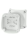 HENSEL KF 0200 H Weatherproof cable junction box, 93x93x62 mm, IP66 / 67